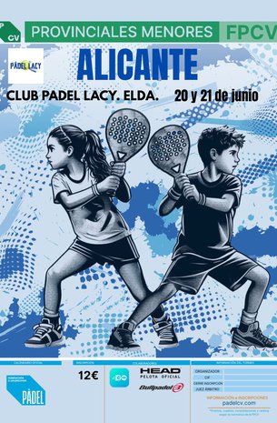PROVINCIAL DE MENORES PADEL LACY